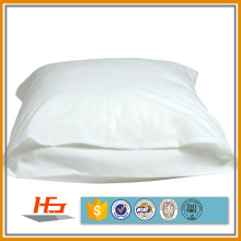 Taie d&#39;oreiller en coton blanc blanc standard de la vente en vrac 100 pour imprimé